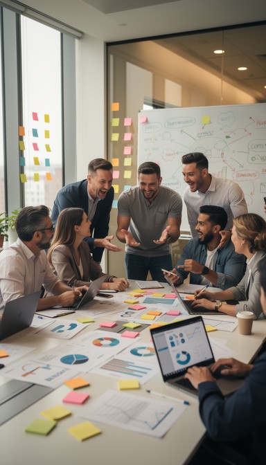Free Team brainstorming session Image - Team, Brainstorming, Office ...