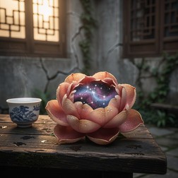 宇宙の牡丹の花の画像をダウンロード - 牡丹, 花, 銀河 | StockCake