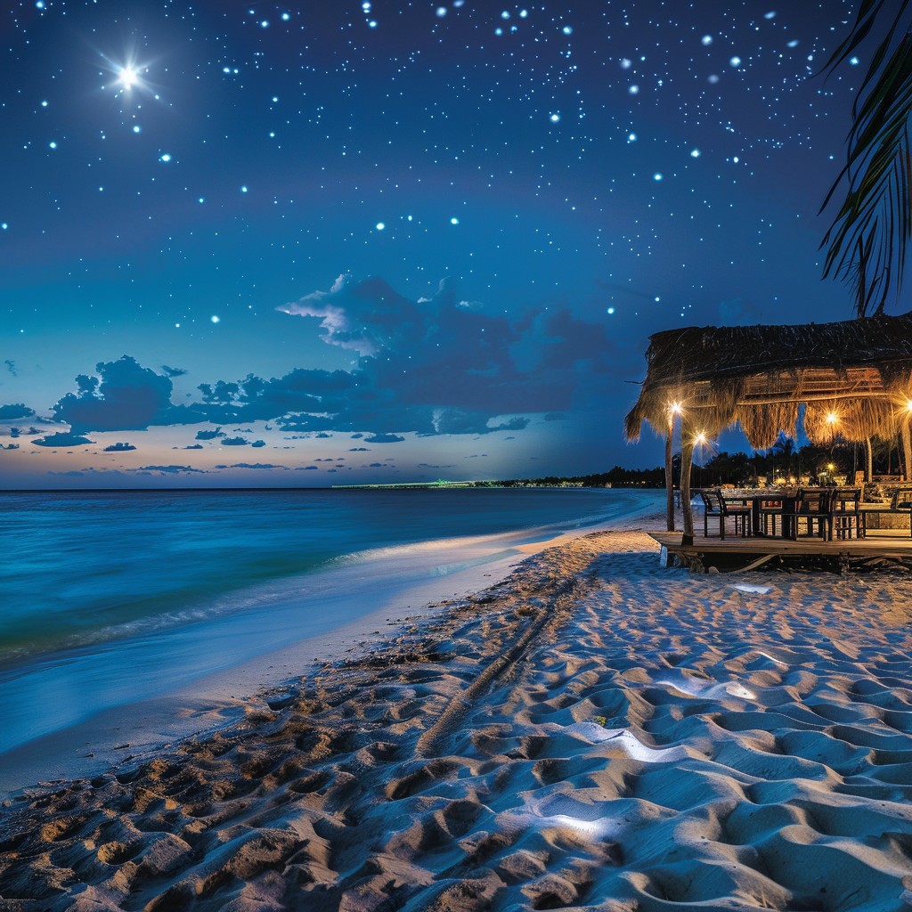 Free Starry Beach Night Image - Starry, Beach, Night | Download at ...