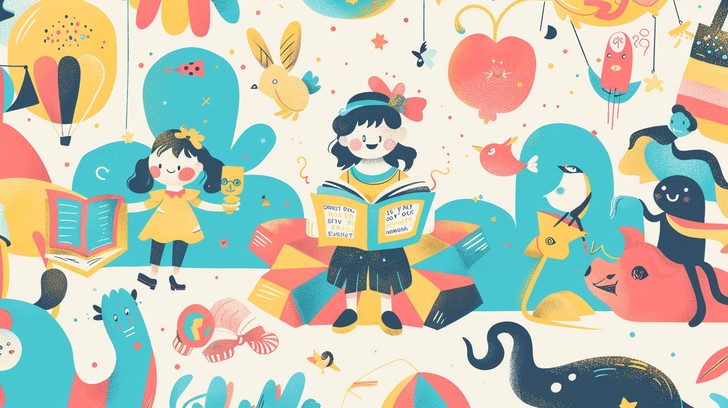Free Whimsical Story Time Image - Illustration, Whimsical, Children ...