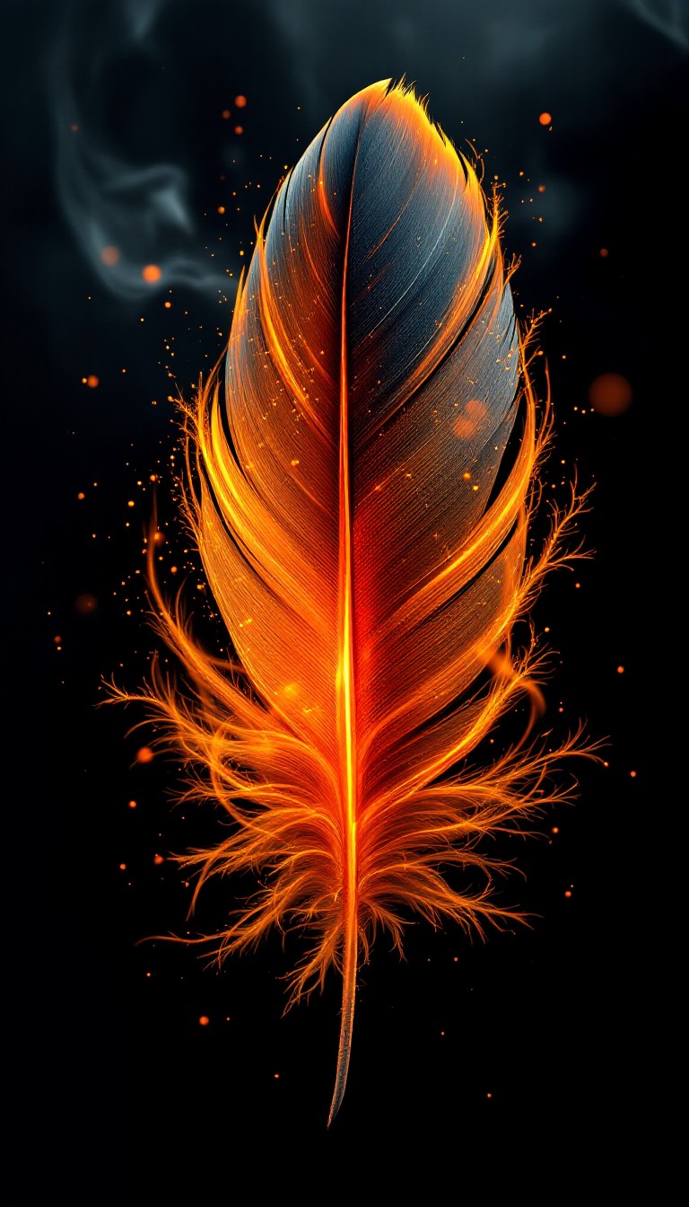 Free Phoenix Feather Rising Image - Feather, Phoenix, Amber | Download ...
