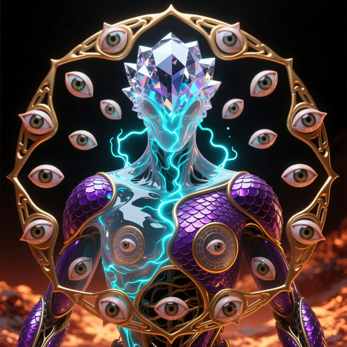 Mesmerizing Entity Free Transcendent Metamorphic Entity Image - Metamorphic, Crystalline ...