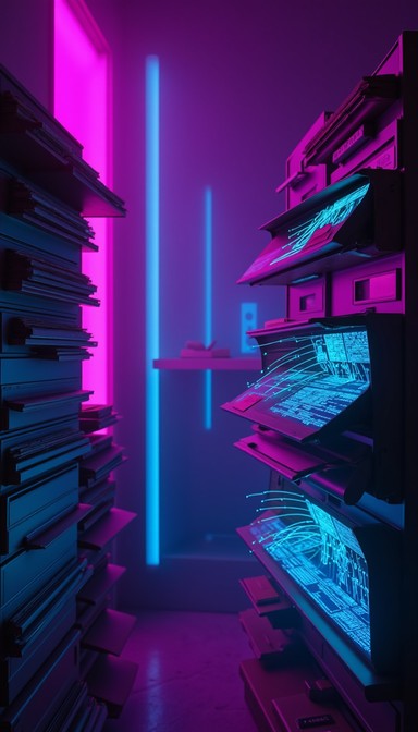 Free Neon Data Archives Image - Cyberpunk, Neon, Files | Download at ...