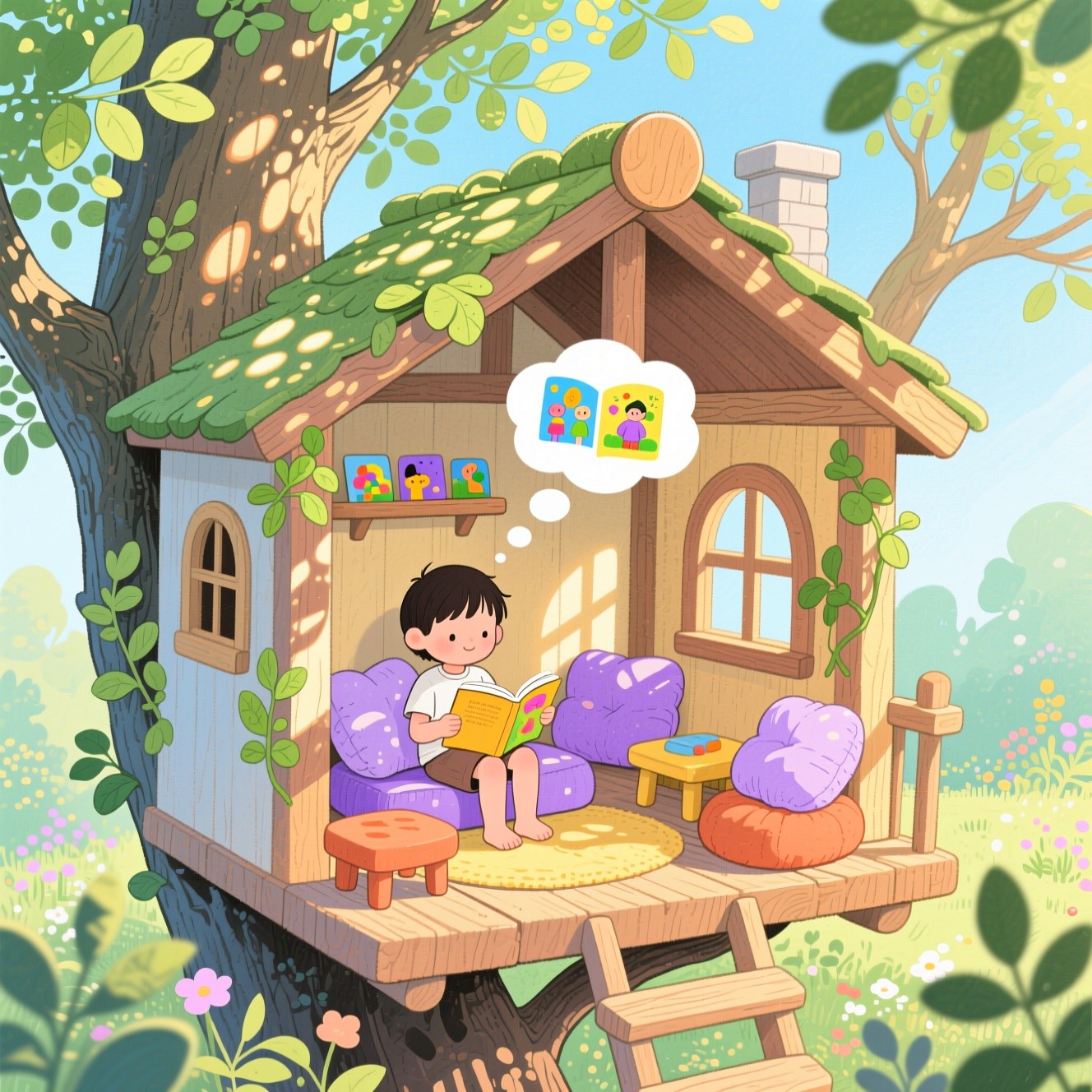 Tree House Reading Free Treehouse Reading Magic Photo - Treehouse, Reading, Child ...