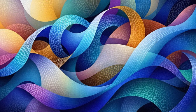 Ripples Ribonshd Free Woven Wisdom Paths Photo - Abstract, Flowing, Ribbons | Download ...