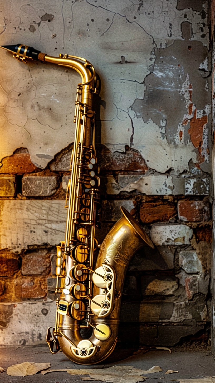 Rustic Saxaphone Free Vintage Saxophone Elegance Image - Saxophone, Vintage, Music ...