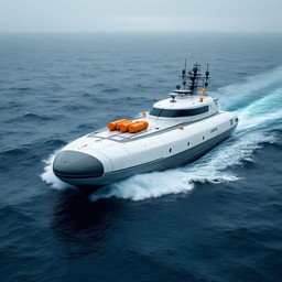 Crewless Free Autonomous Ocean Vessel Image - Autonomous, Vessel, Maritime ...