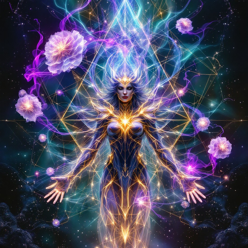 Free Cosmic Warrior Awakens Image - Cosmic, Mystical, Ethereal ...