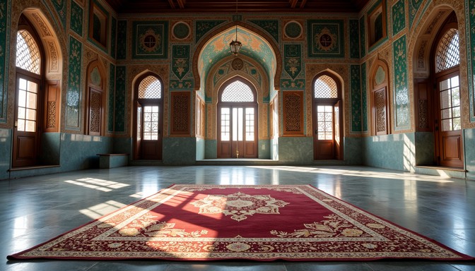 Free Majestic Mosque Interior Image - Mosque, Architecture, Prayer ...