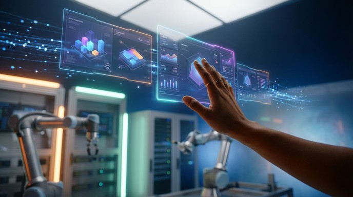 Free Future Technology Interface Image - Technology, Holographic ...