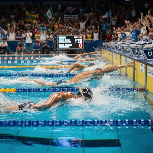Free Swimming Race Finish Image - Swimming, Race, Competition ...