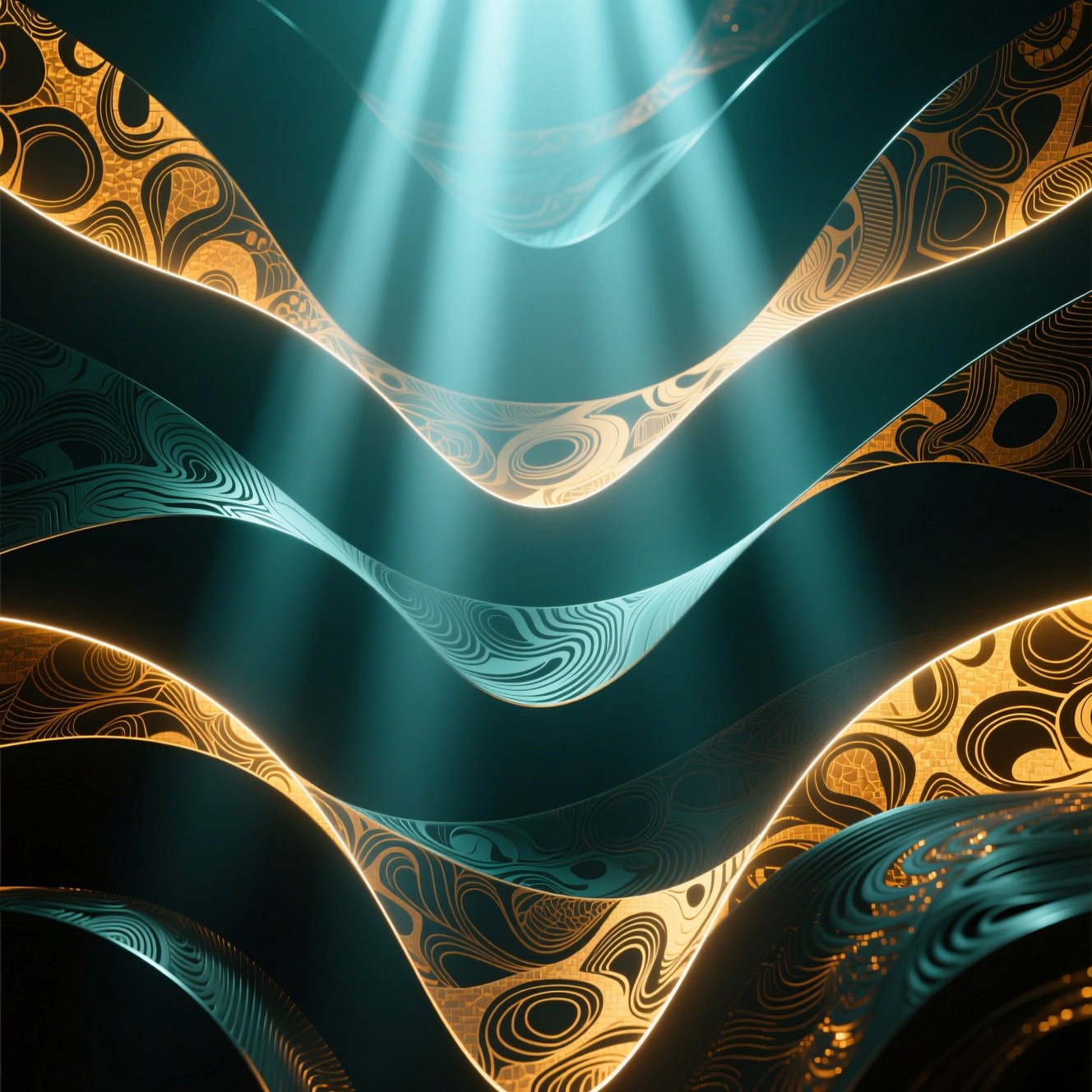 Free Luminous Abstract Layers Image - Abstract, Cinematic, Waves ...