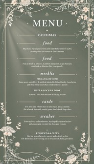 Free Elegant Menu Design Image - Menu, Elegant, Vintage | Download at ...