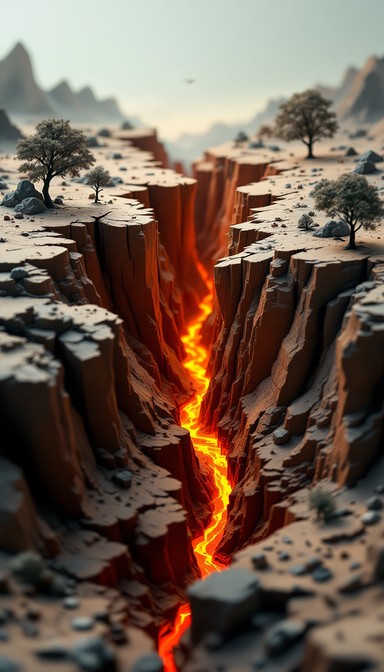 Free Earth Splits Open Image - Papercraft, Diorama, Layered | Download ...