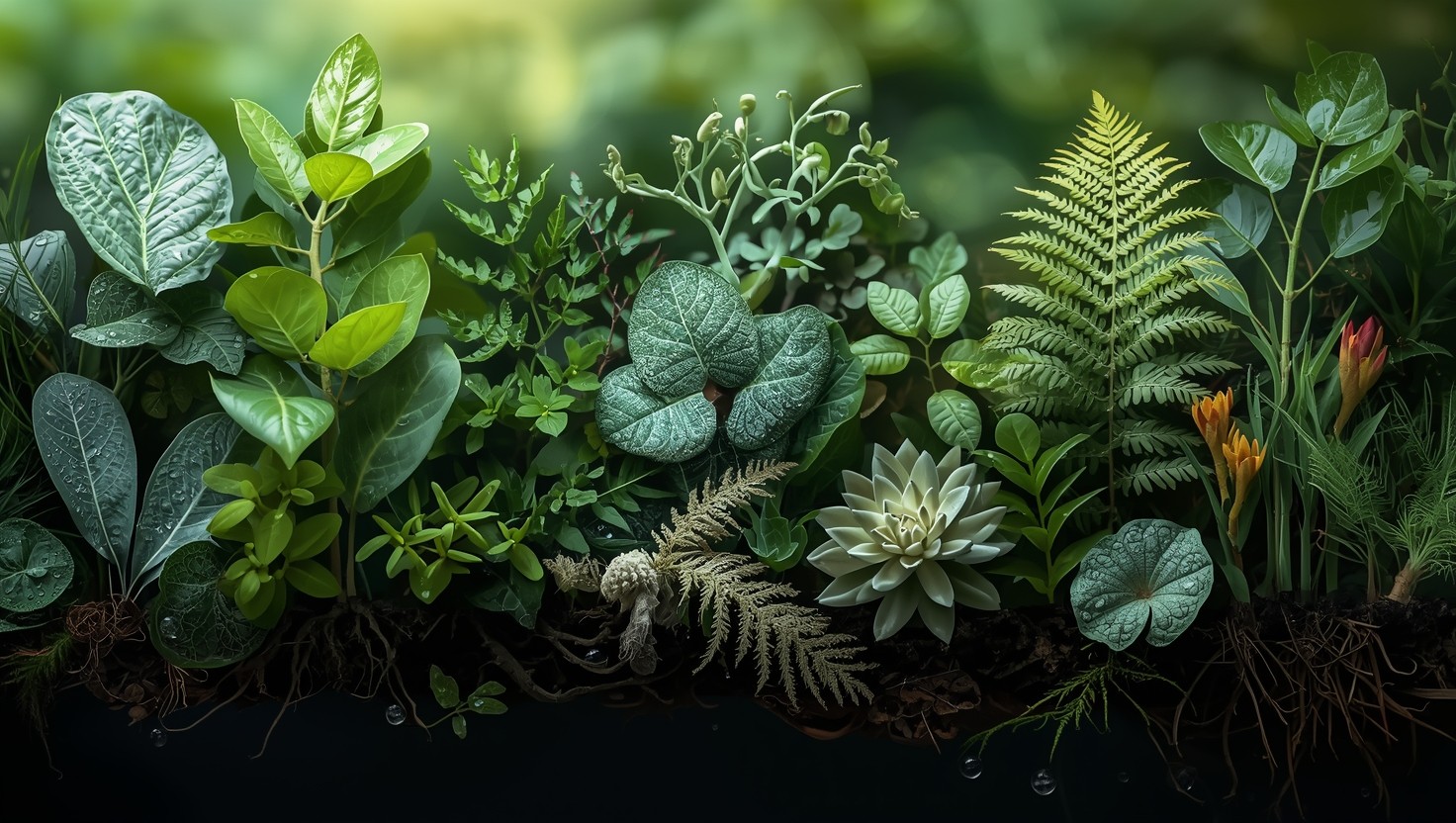 Botany Texture Free Botanical Texture Journey Image - Botanical, Plants, Leaves ...