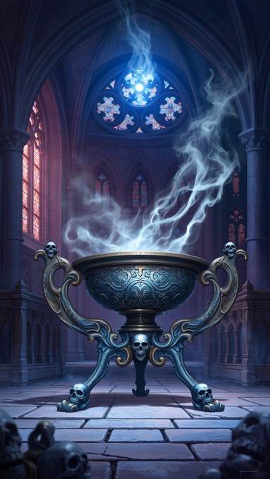 Free Cursed Ritual Tripod Image - Tripod, Cauldron, Gothic | Download ...