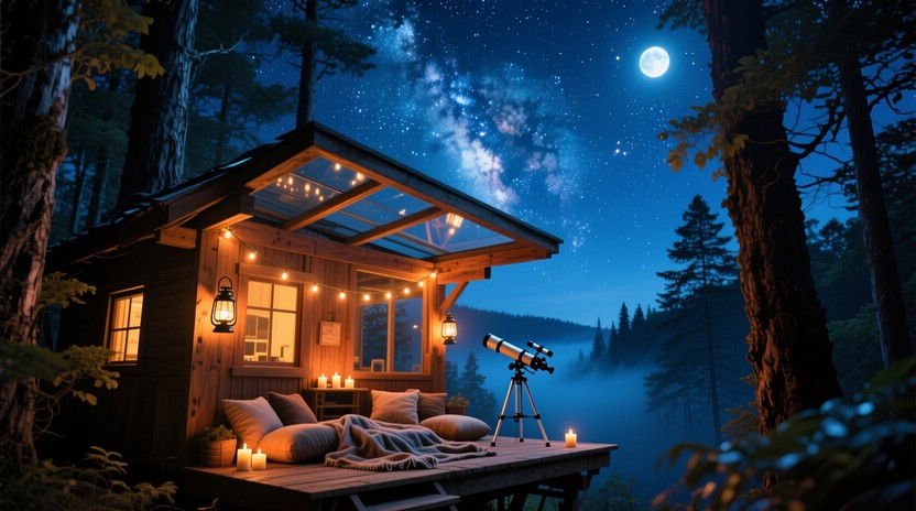 Treehouse Observatory Free Magical Treetop Observatory Image - Treehouse, Magical, Fantasy ...