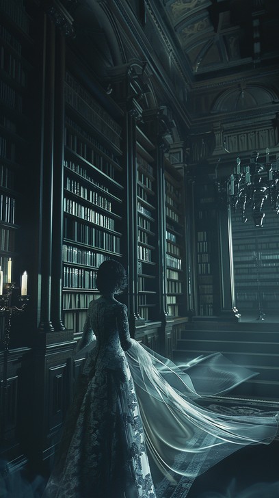 Free Moonlit library reading Image - Moonlight, Reading, Library ...