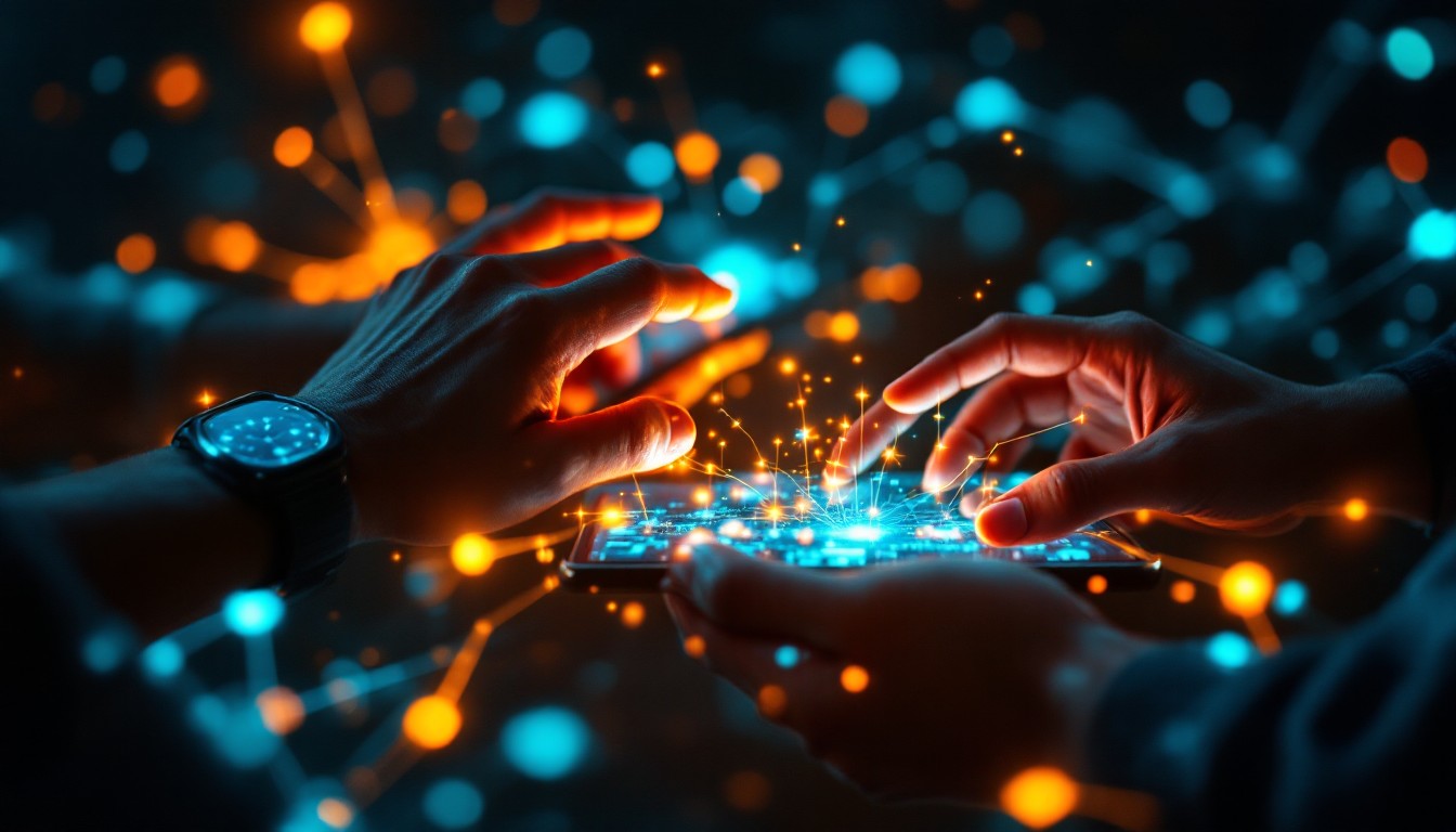 Free Connected Digital Ecosystem Image - Technology, Connectivity ...
