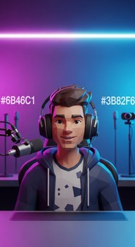 Cranstoon Streamer Free Stylized Streamer Portrait Image - Streamer, Gaming, 3d | Download ...