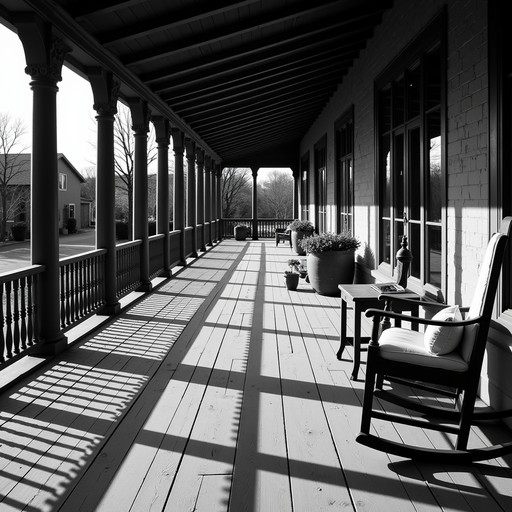 Veranda Shadow Free Sunlit Porch Serenity Image - Veranda, Porch, Shadows | Download ...