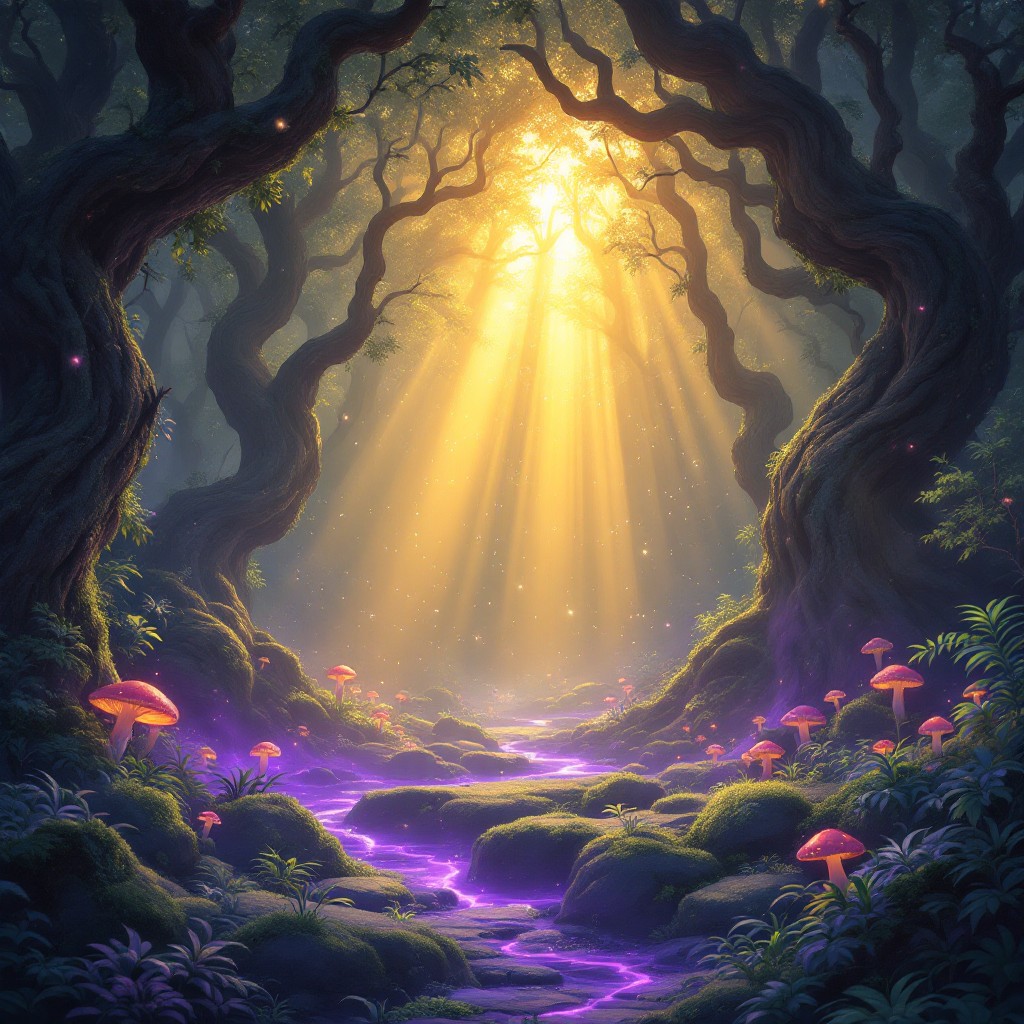 Free Magical Forest Portal Image - Magical, Forest, Enchanted ...