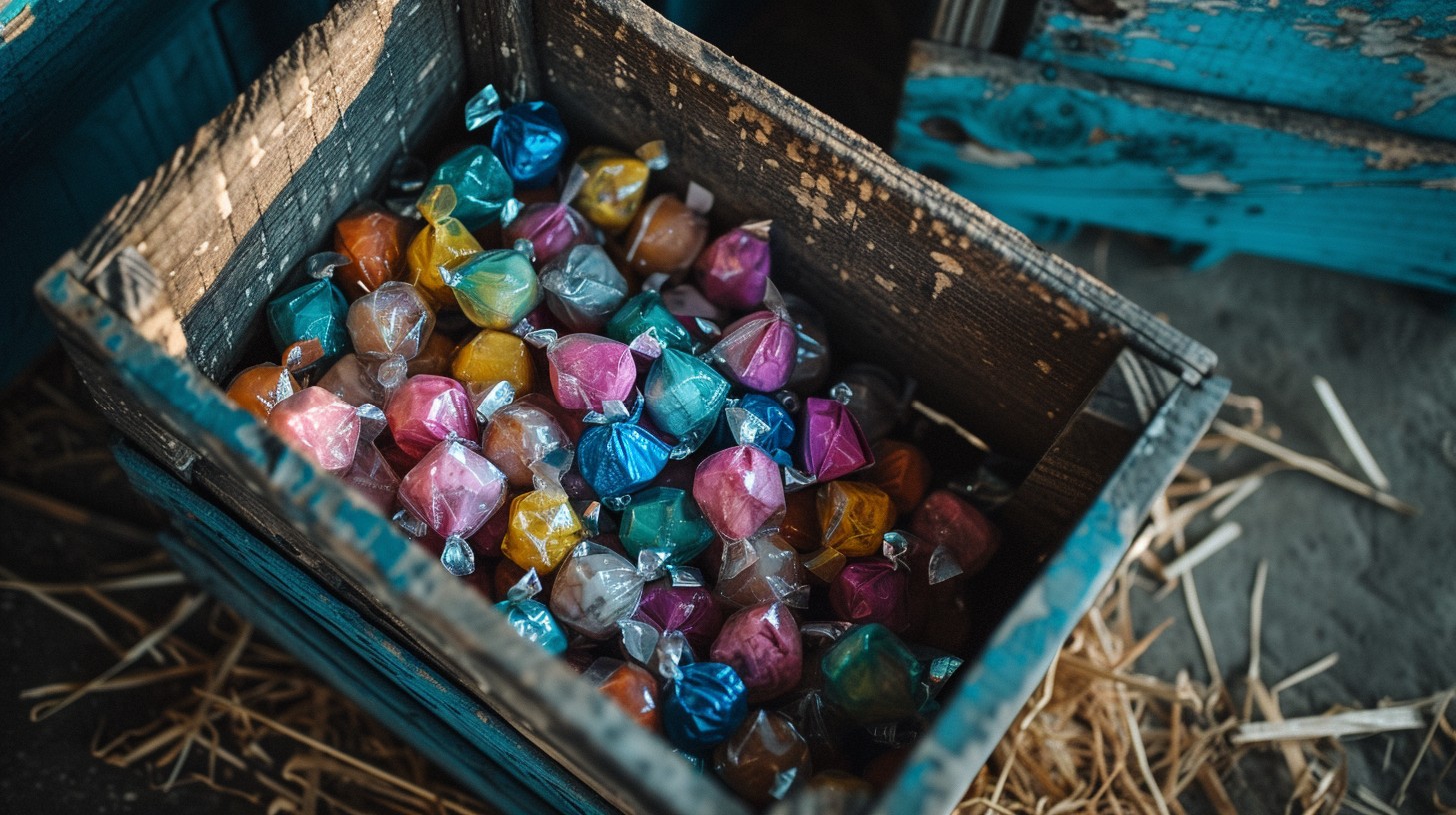 Free Colorful Wrapped Sweets Image - Candies, Sweets, Colorful ...