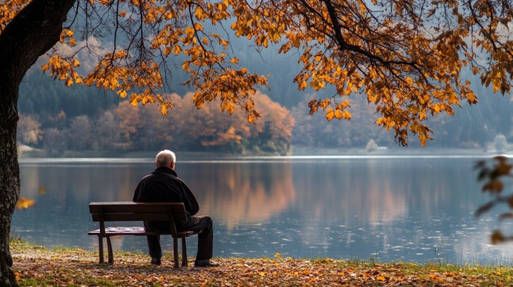 Solitude Setting Bench Free Tranquil autumn solitude Image - Autumn, Solitude, Lake | Download ...