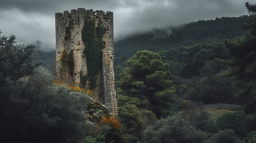 Free Ancient Tower Stands Image - Ancient, Tower, Forest | Download at ...