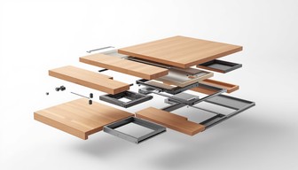 Floating Table System Free Floating Table Layers Image - Table, Furniture, Assembly ...