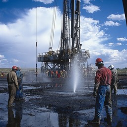 Free Drilling Rig Workers Image - Drilling, Workers, Water | Download ...