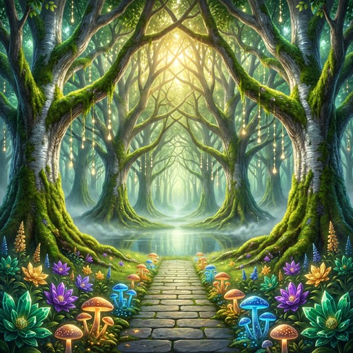 Free Enchanted Forest Pathway Image - Enchanted, Forest, Magical ...