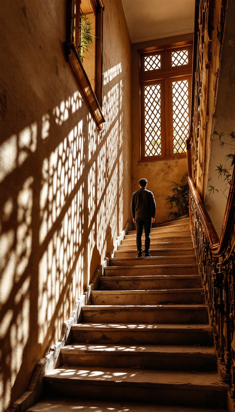 Through Shadow Free Ascending Through Shadows Image - Staircase, Stairs, Shadows ...