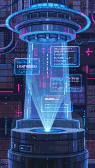 Free Digital Lighthouse Projection Image - Digital, Lighthouse ...