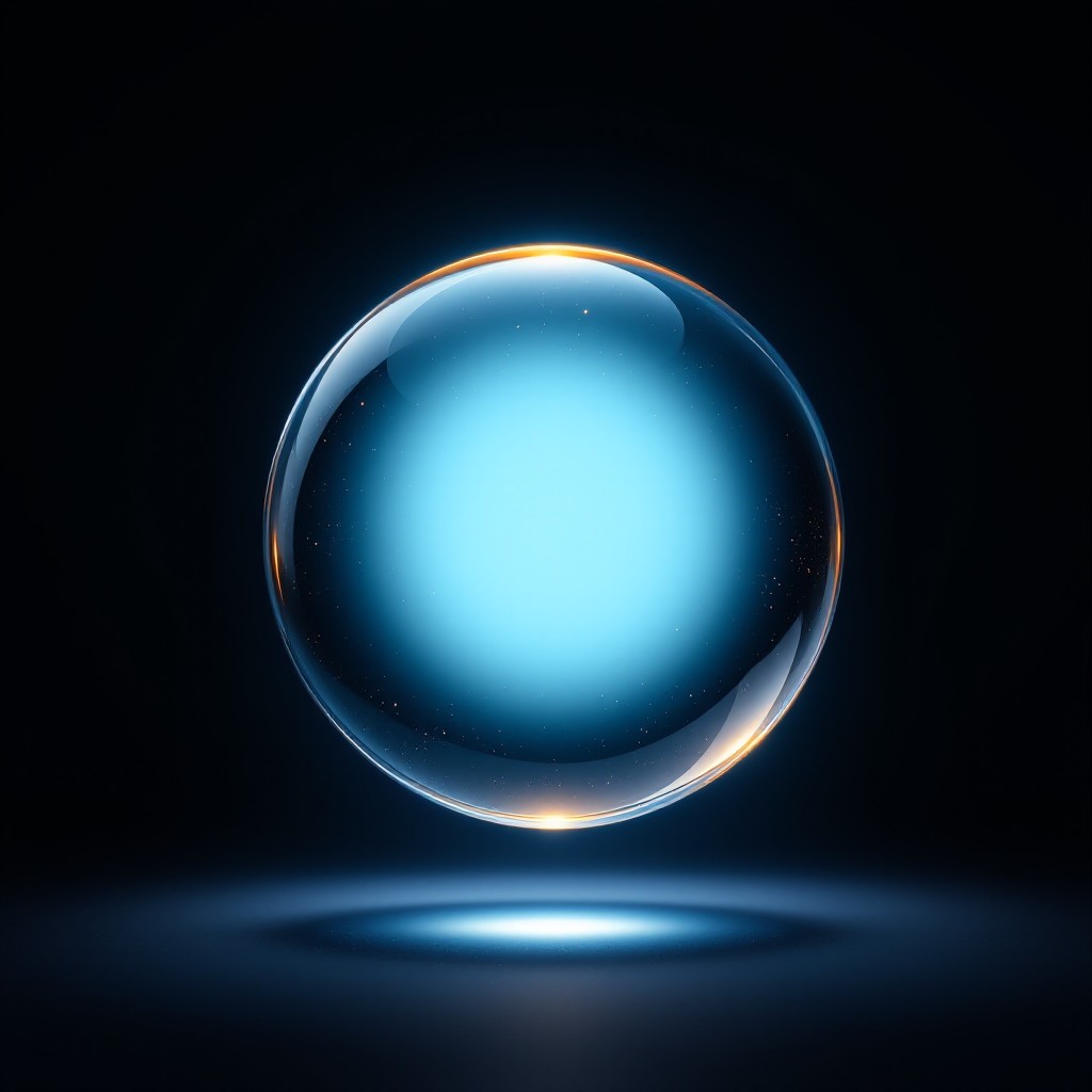 Free Glowing Crystal Sphere Image - Sphere, Crystal, Orb | Download at ...