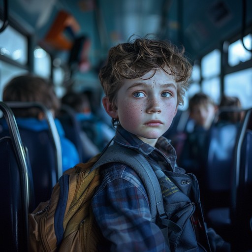 Free Boy on Bus Image - Boy, Bus, Travel | Download at StockCake