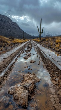 Free Desert Rain Reflection Image - Desert, Rain, Reflection | Download ...