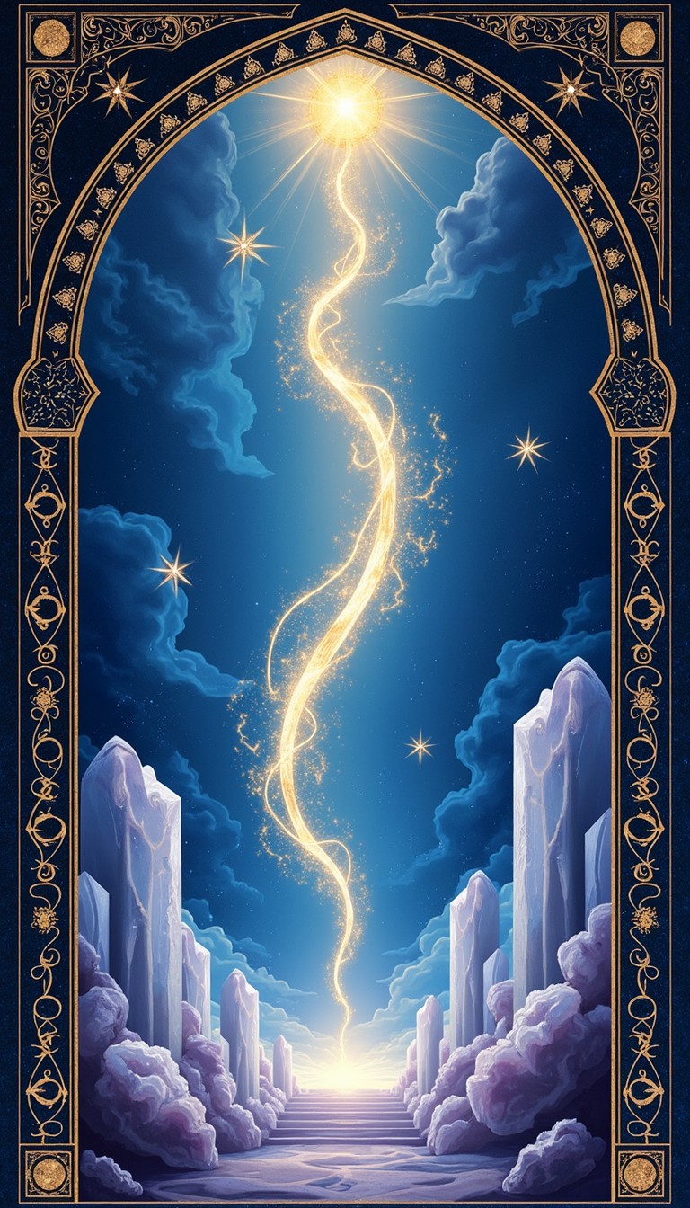 Free Celestial Golden Path Image - Mystical, Golden, Celestial ...