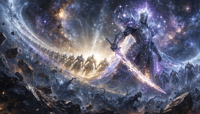 Free Celestial Warrior Ascends Image - Fantasy, Warrior, Woman ...