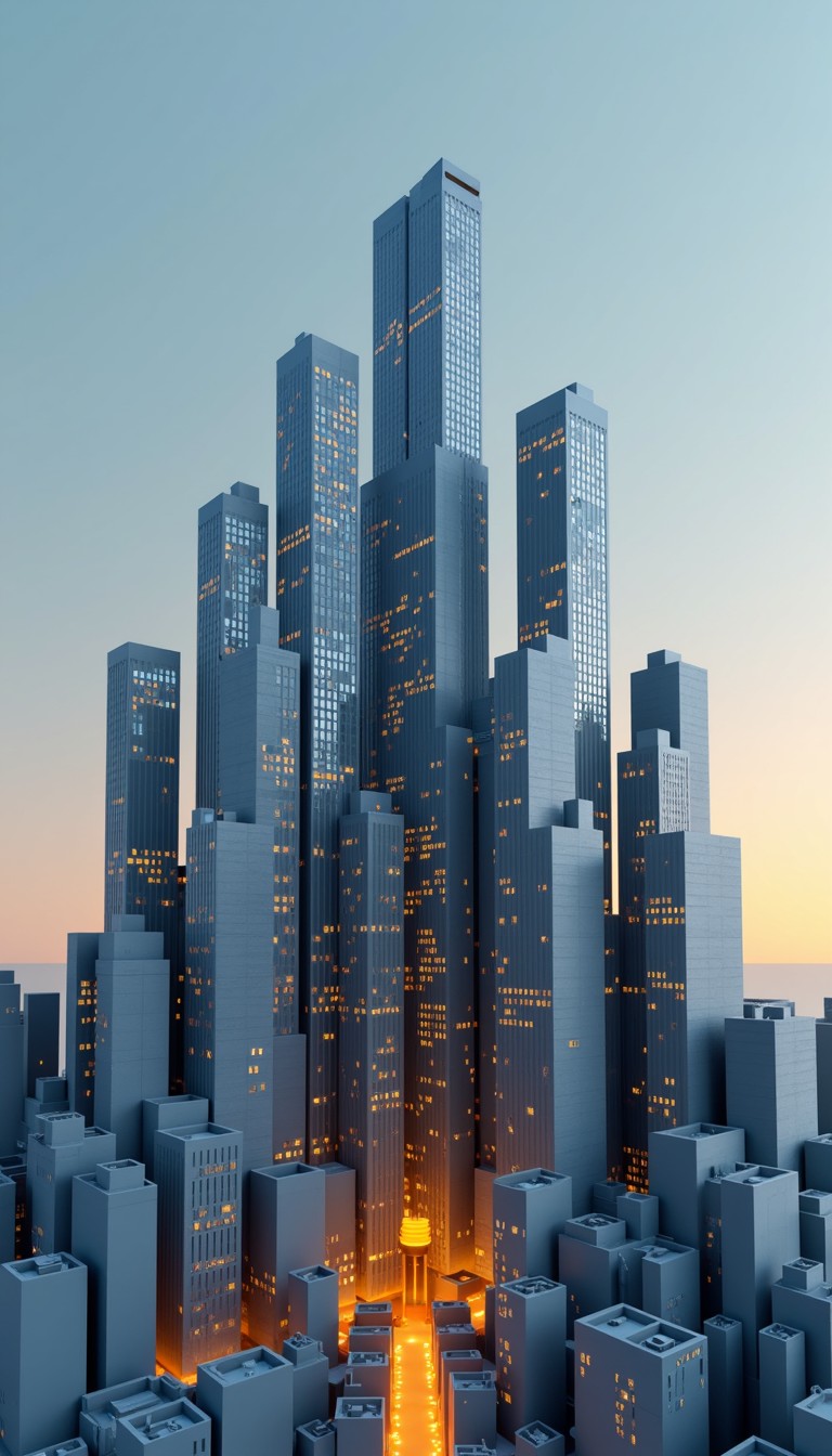 Urbanization Gradients Free Rising Urban Gradient Image - Cityscape, Skyscrapers, Towers ...