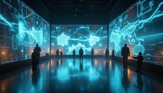 Free Immersive Data Experience Image - Holographic, Futuristic, Digital ...