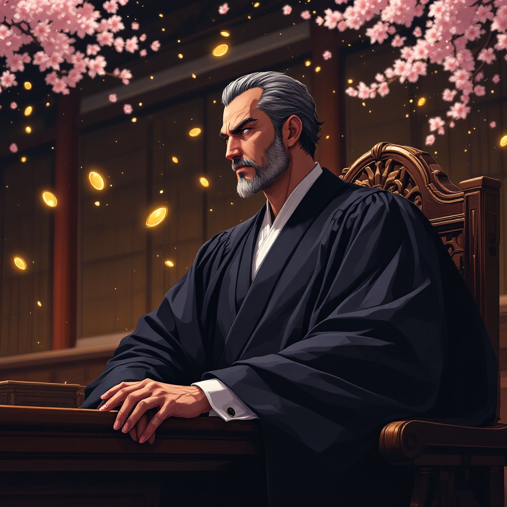 Free Mystical Judge's Wisdom Image - Anime, Judicial, Courtroom ...