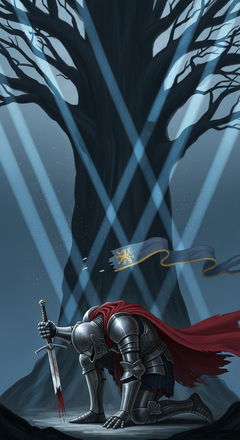 Free Fallen Knight Kneels Image - Knight, Warrior, Armor | Download at ...