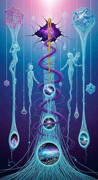 Thread Constellation Free Cosmic Thread Ascension Image - Threads, Cosmic, Cyan | Download ...