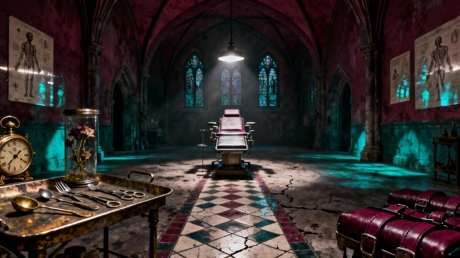 Victorian Operating Table Free Gothic Surgery Cathedral Image - Gothic, Abandoned, Victorian ...