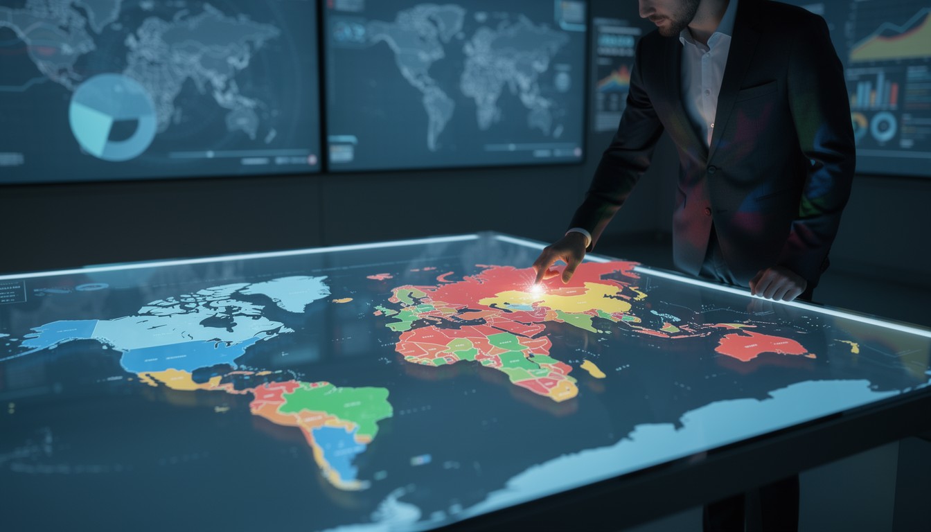 Free Global Strategy Mapping Image - Technology, Digital, Map ...