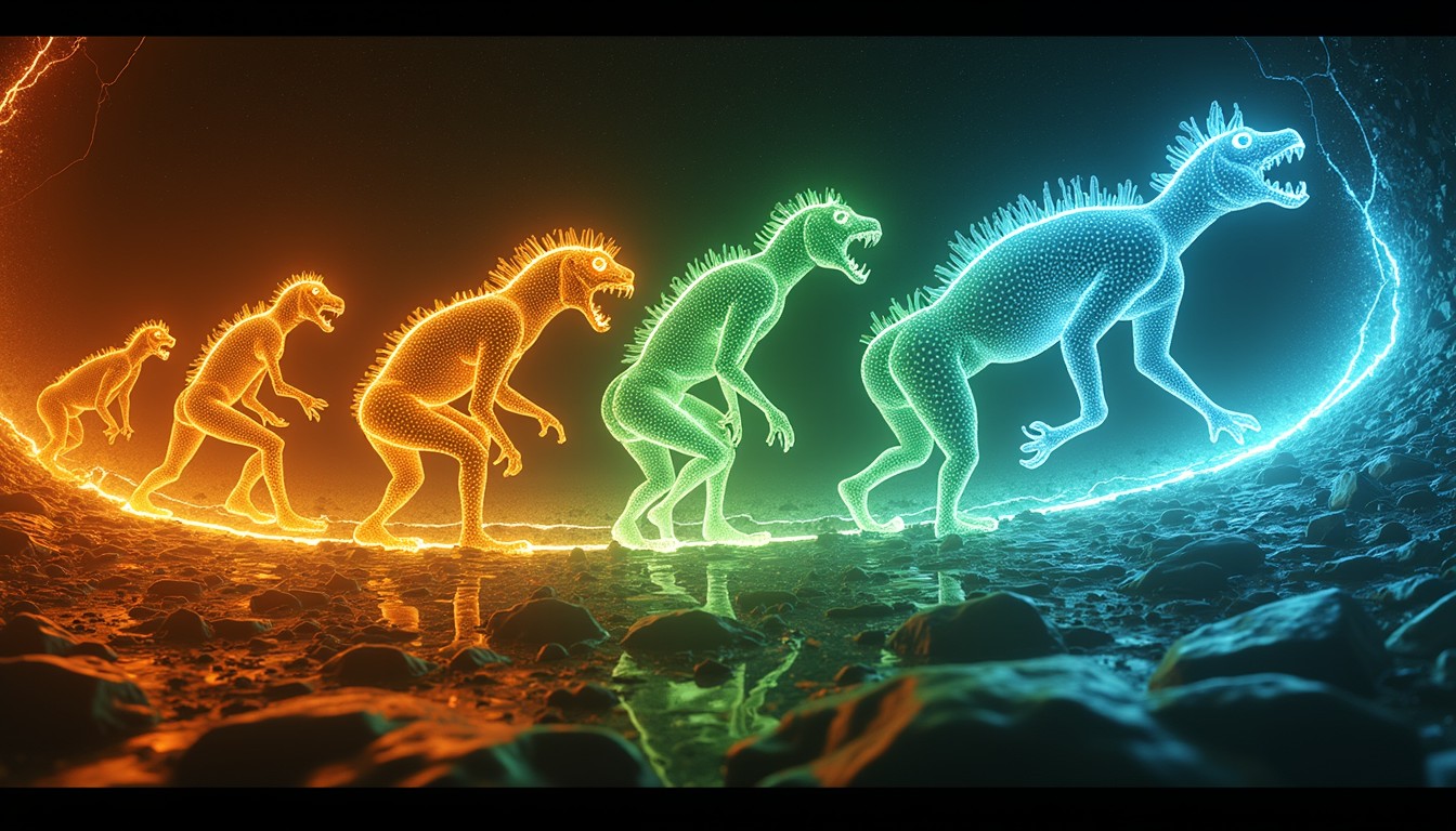 Free Luminous Evolution Spiral Image - Evolution, Luminous, Progression ...