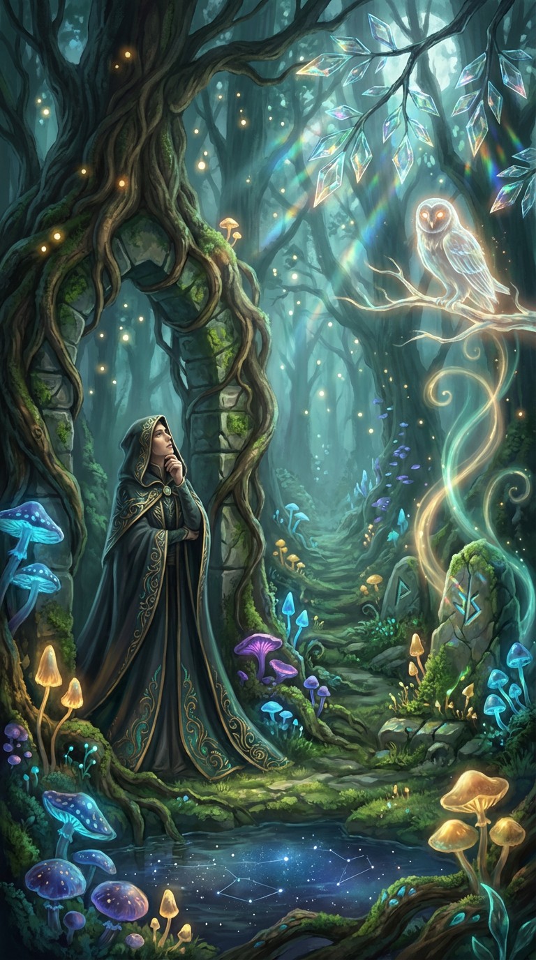 Free Enchanted Forest Gateway Image - Enchanted, Forest, Magical ...