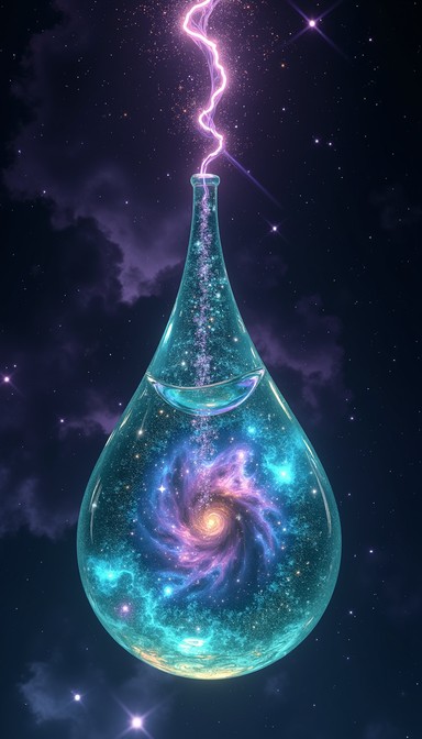 Free Universe Within Droplet Image - Cosmic, Droplet, Galaxy | Download ...