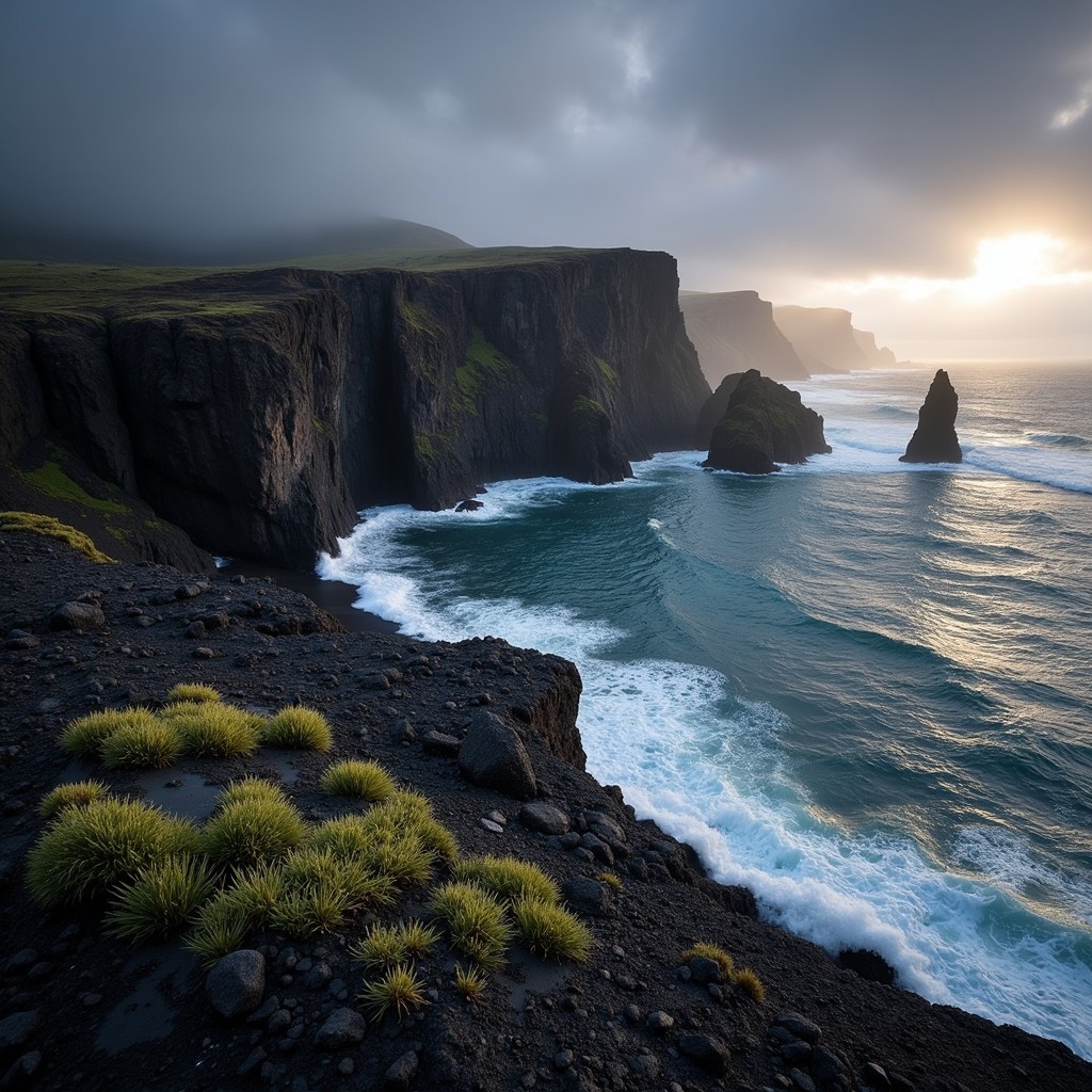 Download Dramatic coastal cliffs Image - Coastal, Cliffs, Iceland ...
